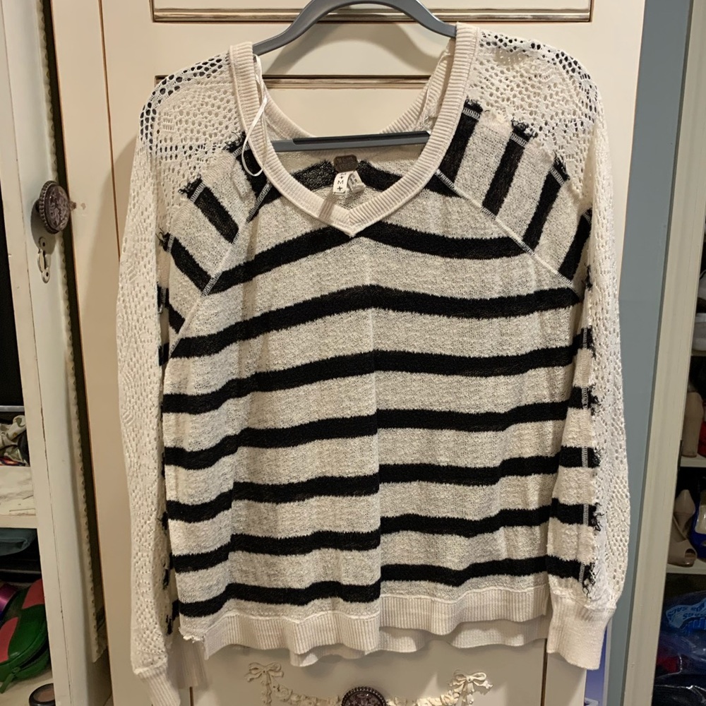We the Free Striped Sweater